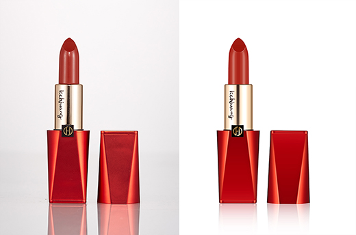 化妆品精修对比