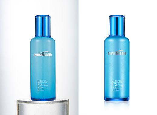 化妆品精修对比