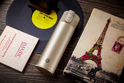 金属水杯场景拍摄