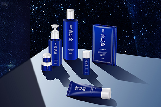 化妆品静物组合图拍摄