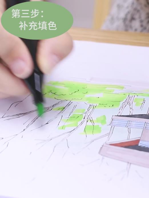 电商短视频-绘画笔